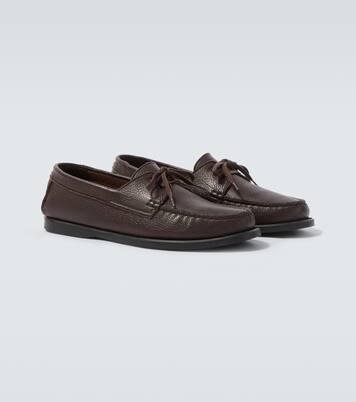 Segelschuhe City Moc aus Leder | Saman Amel