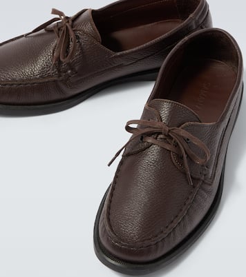 Segelschuhe City Moc aus Leder | Saman Amel