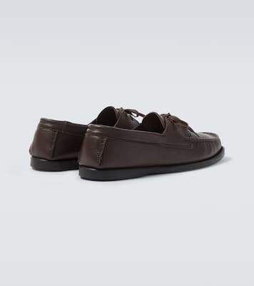 Segelschuhe City Moc aus Leder | Saman Amel