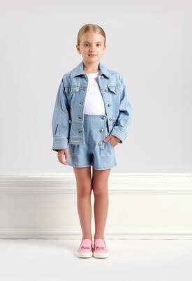 Cotton shorts | Balmain Kids