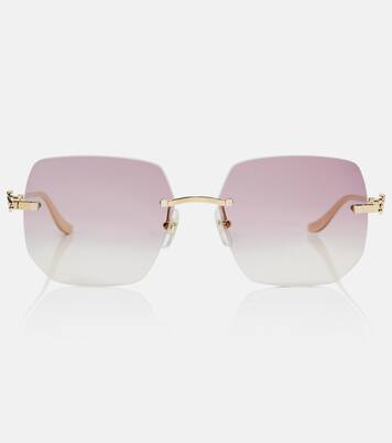 Panthère De Cartier square sunglasses | Cartier Eyewear Collection