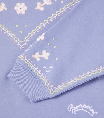 Dolores cotton sweatshirt | Bonpoint