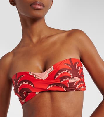 Bedrucktes Bikini-Oberteil | Johanna Ortiz