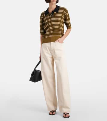 High-rise wide-leg jeans | Róhe