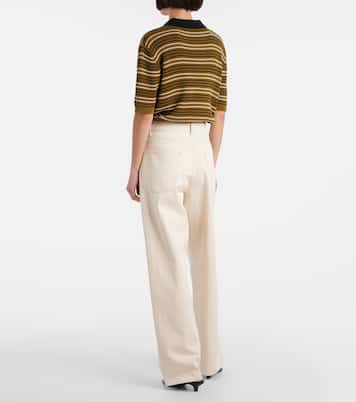 High-rise wide-leg jeans | Róhe