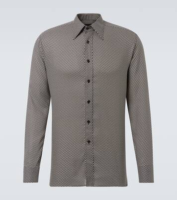 Polka-dot printed shirt | Tom Ford