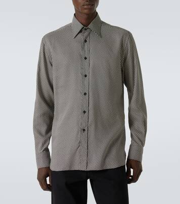 Polka-dot printed shirt | Tom Ford