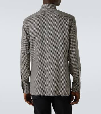 Polka-dot printed shirt | Tom Ford