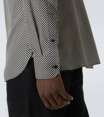 Polka-dot printed shirt | Tom Ford