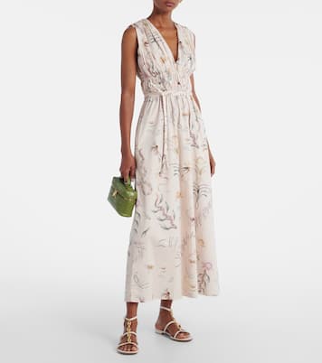 Midikleid Fie aus einem Baumwollgemisch  | Altuzarra