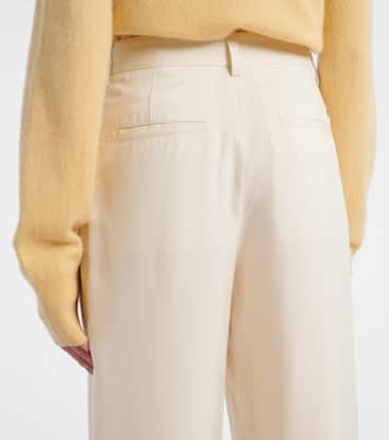 Gerade High-Rise-Hose | Toteme