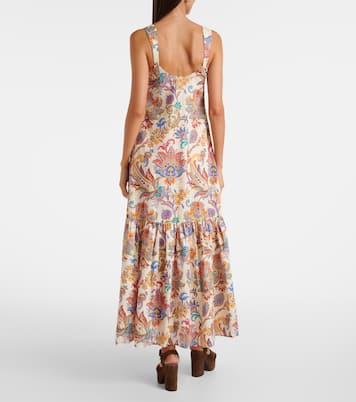 Paisley cotton maxi dress | Etro