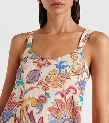 Paisley cotton maxi dress | Etro