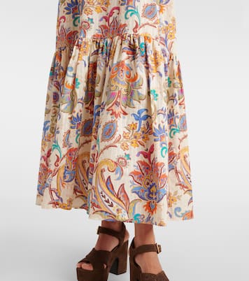 Paisley cotton maxi dress | Etro