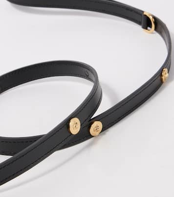 Leather dog leash | Versace Home
