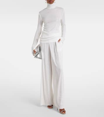 Pantalon ample à sequins | Norma Kamali