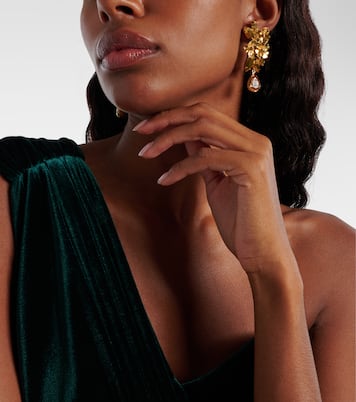 Ohrringe Fiore mit Kristallen | Jennifer Behr