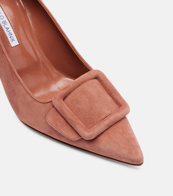 Pumps Maysale 90 in suede | Manolo Blahnik