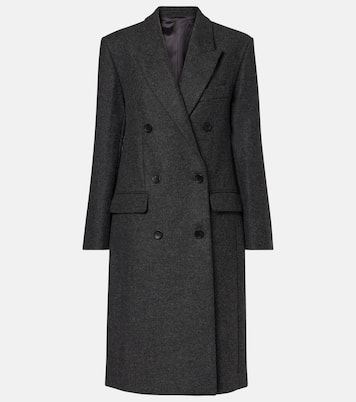 Irene double-breasted virgin wool coat | Isabel Marant