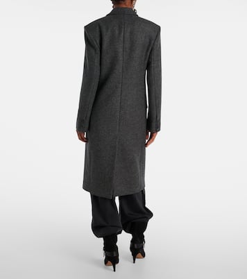 Irene double-breasted virgin wool coat | Isabel Marant