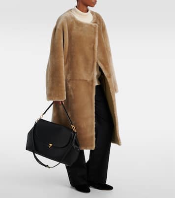 Sac T-Lock Medium en cuir | Toteme