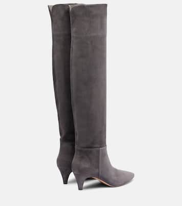 Elise 55 suede knee-high boots | Gianvito Rossi