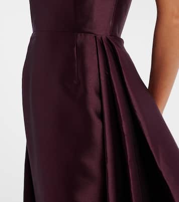 Robe longue en satin | Solace London