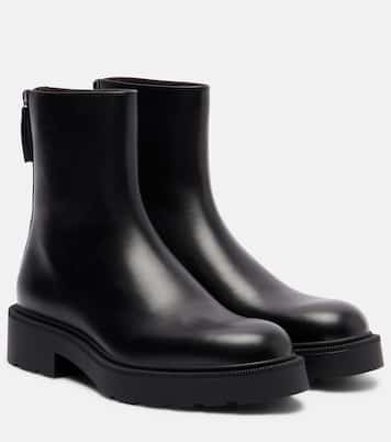 Nobilis Fast leather ankle boots | The Row