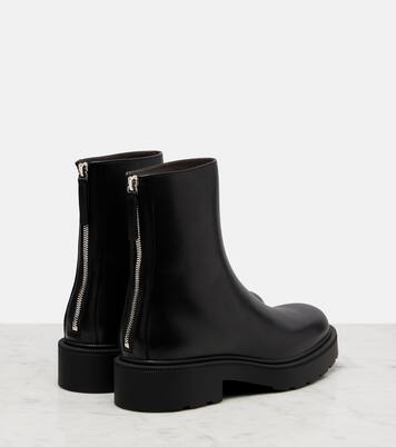 Nobilis Fast leather ankle boots | The Row