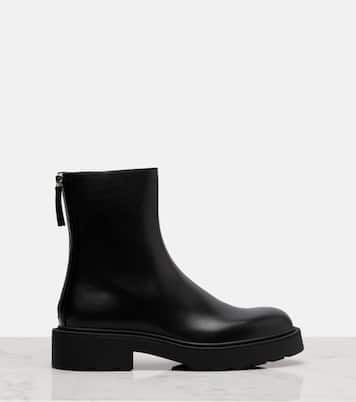 Nobilis Fast leather ankle boots | The Row