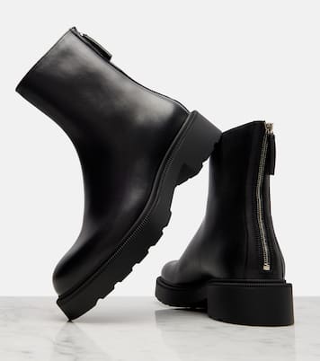 Nobilis Fast leather ankle boots | The Row
