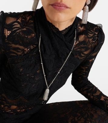 Halskette mit Kristallen | Rabanne