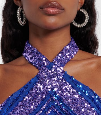 Robe longue Nina à sequins | Taller Marmo