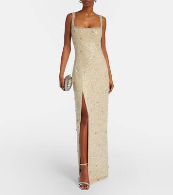Pamela embellished gown | Clio Peppiatt