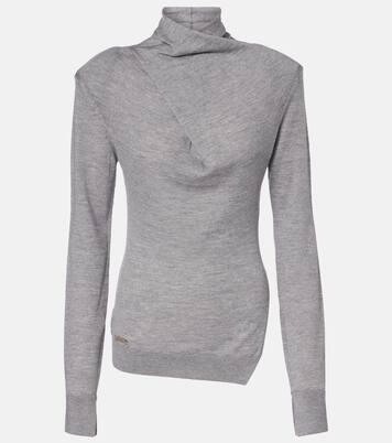 Virgin wool turtleneck sweater | The Attico