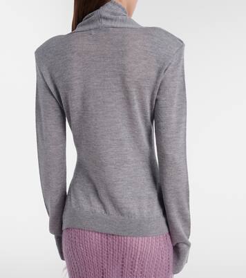 Virgin wool turtleneck sweater | The Attico