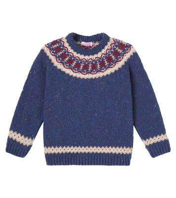 Fair Isle wool-blend sweater | La Coqueta