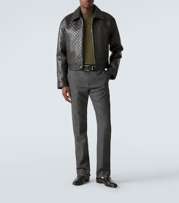 T-shirt in jersey di cotone Interlocking G | Gucci