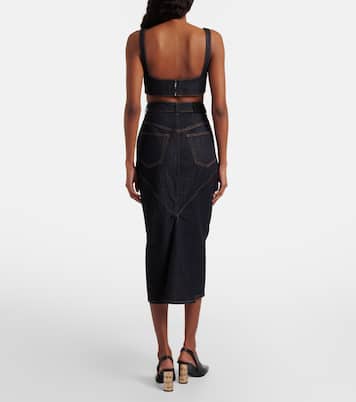 Midirock aus Denim | Givenchy