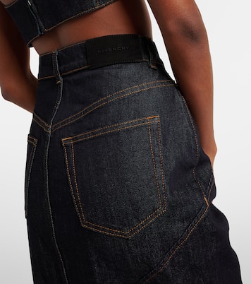 Midirock aus Denim | Givenchy