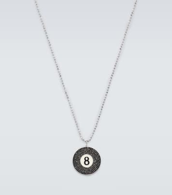 Halskette aus 14kt Weißgold mit Diamanten | Sydney Evan