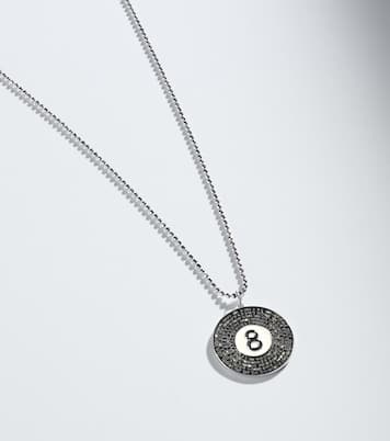 Halskette aus 14kt Weißgold mit Diamanten | Sydney Evan