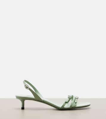 Slingback-Sandalen Kaira aus Lackleder | Jimmy Choo