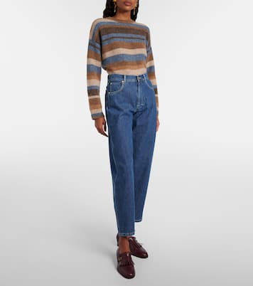 Masia high-rise barrel-leg jeans | 'S Max Mara