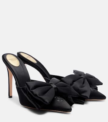 Mules Yolande 105 aus Satin | Valentino Garavani