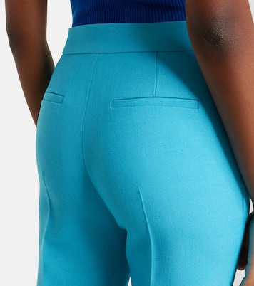 Gerade Cropped-Hose aus Crêpe | Chloé