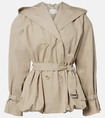 Belted cotton-blend jacket | Magda Butrym