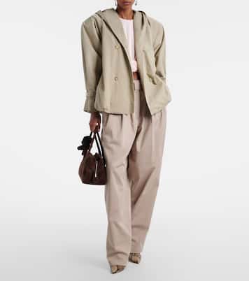 Belted cotton-blend jacket | Magda Butrym