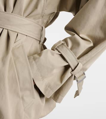 Belted cotton-blend jacket | Magda Butrym