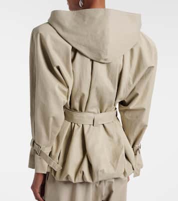 Belted cotton-blend jacket | Magda Butrym